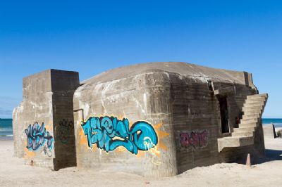 Flakbunker i L�kken