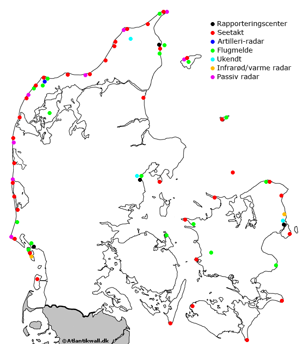 Kriegsmarine radar kort